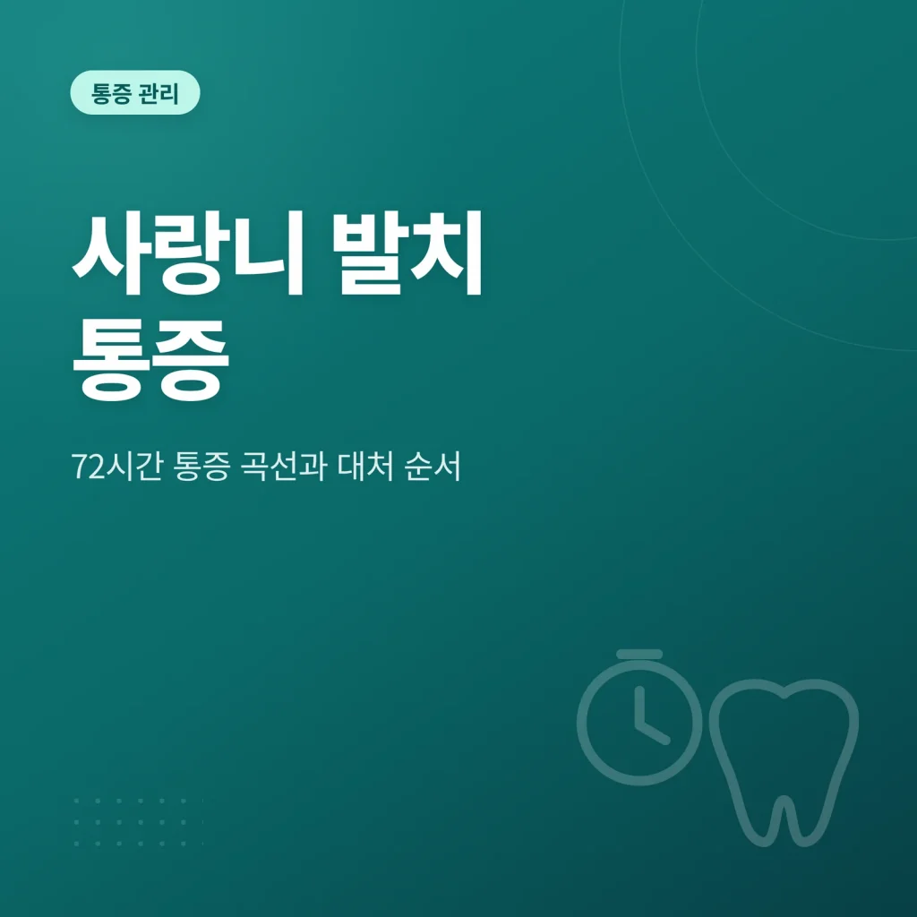사랑니 발치 통증 썸네일
